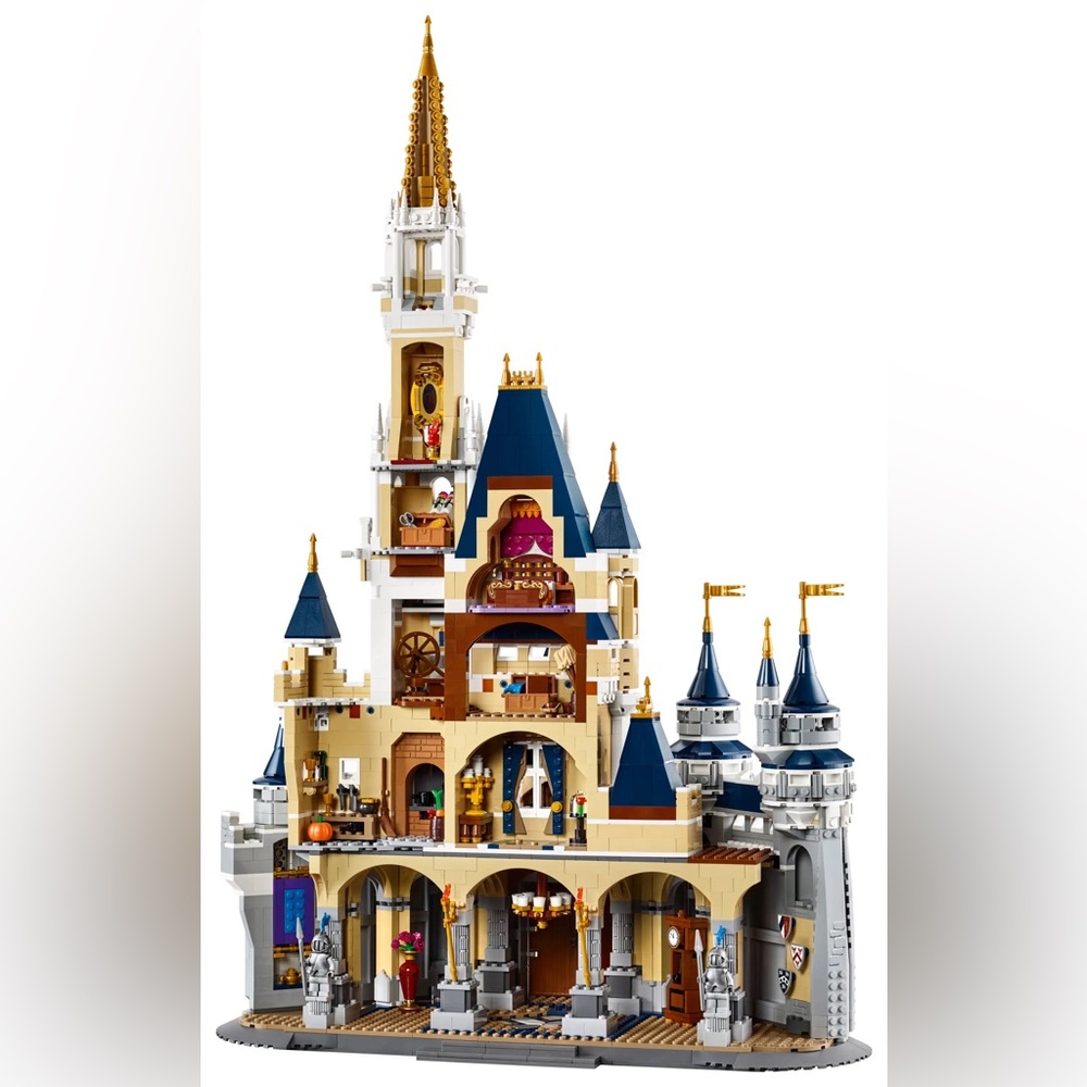 RETIRED Disney Lego Castle 50th Anniversary - Picture 2 of 14